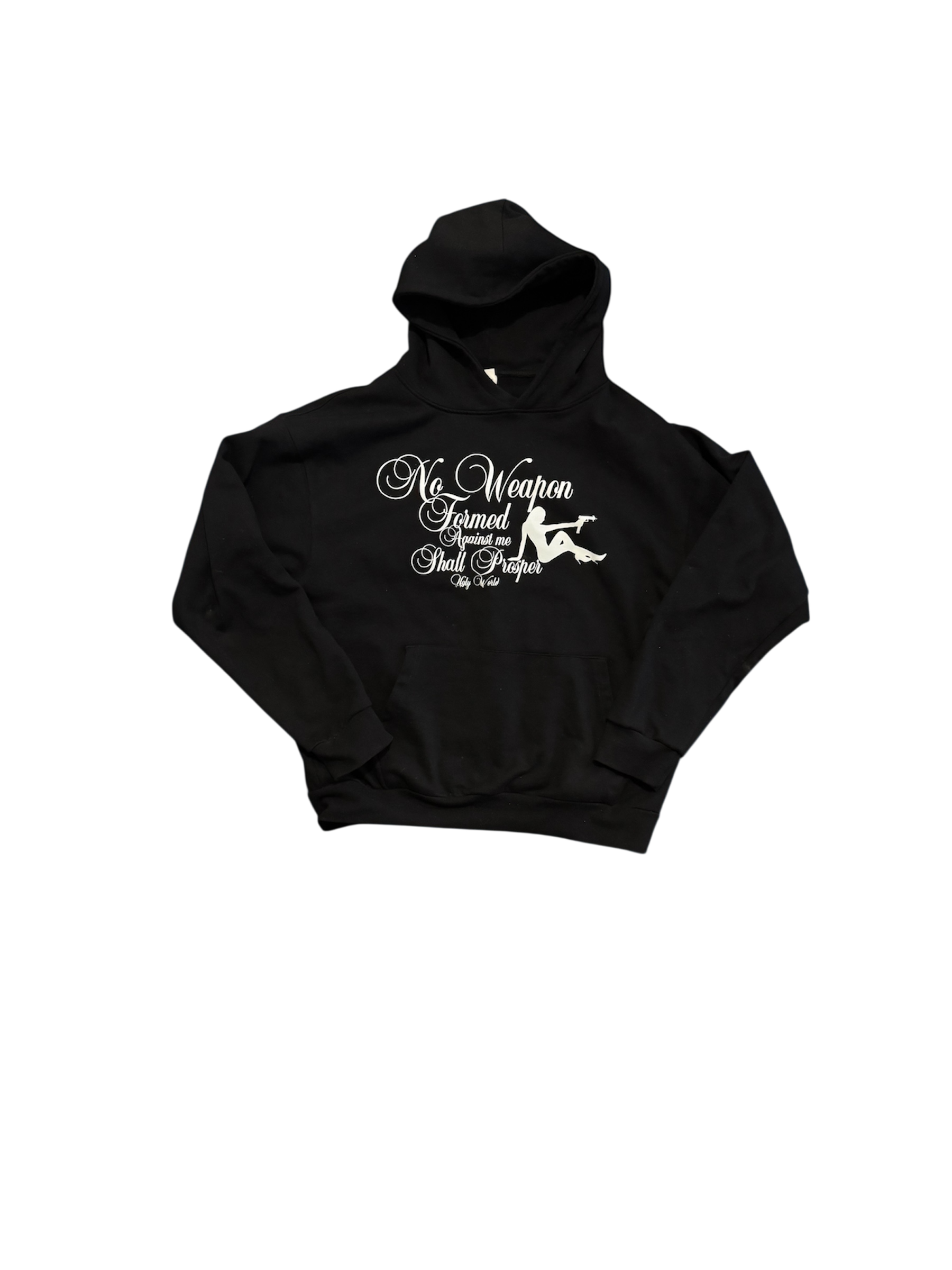Ugly World No Weapon Formed Against Me Shall Prosper Hoodie