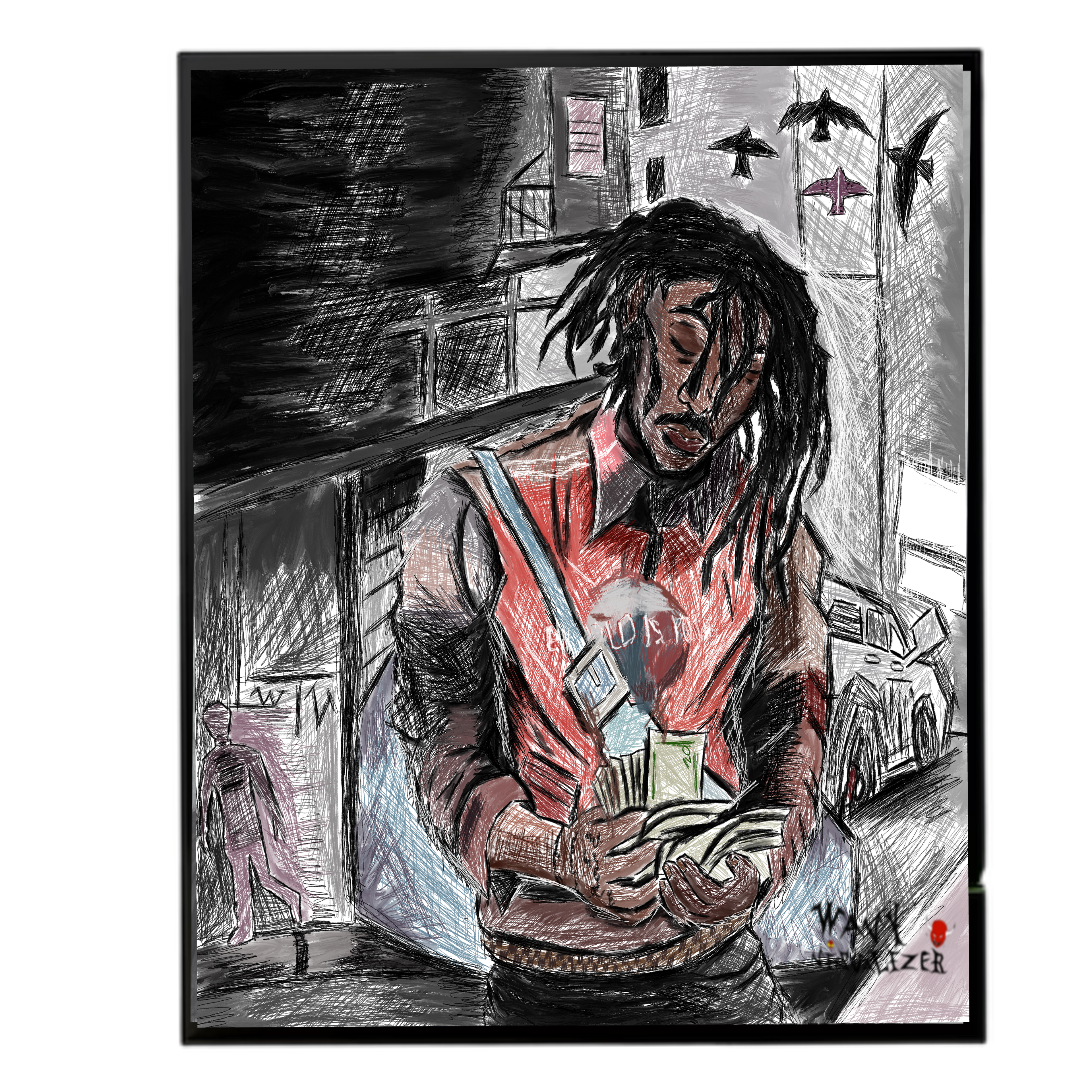 Lucki Days B4 lll Print