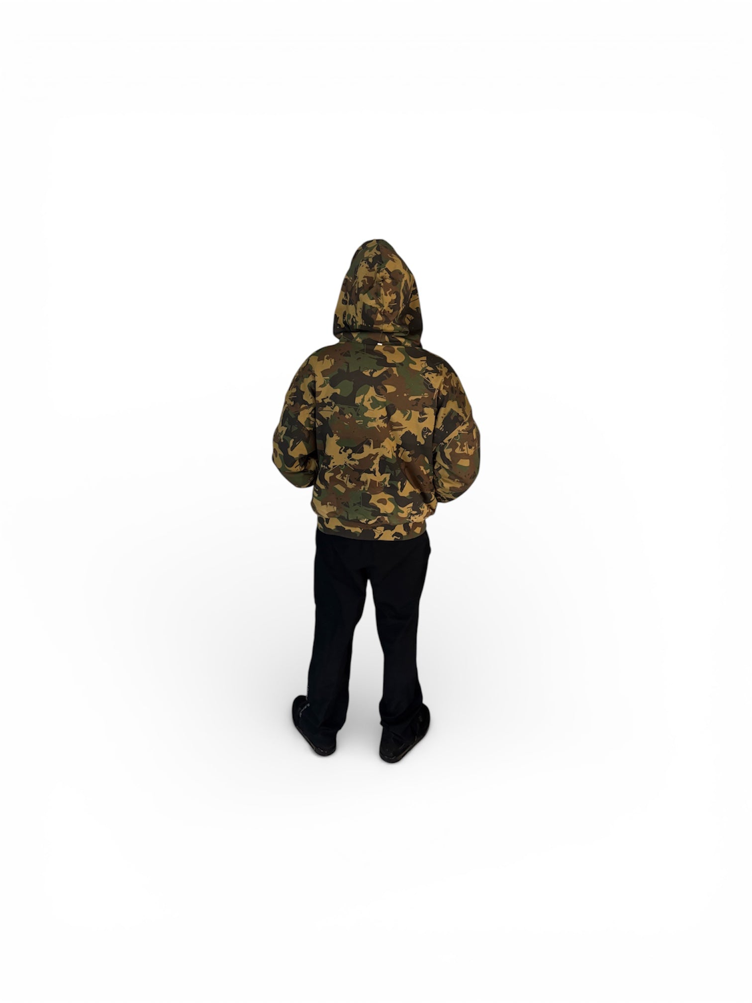 Ugly World Camouflage stripper reversible Zip up hoodie