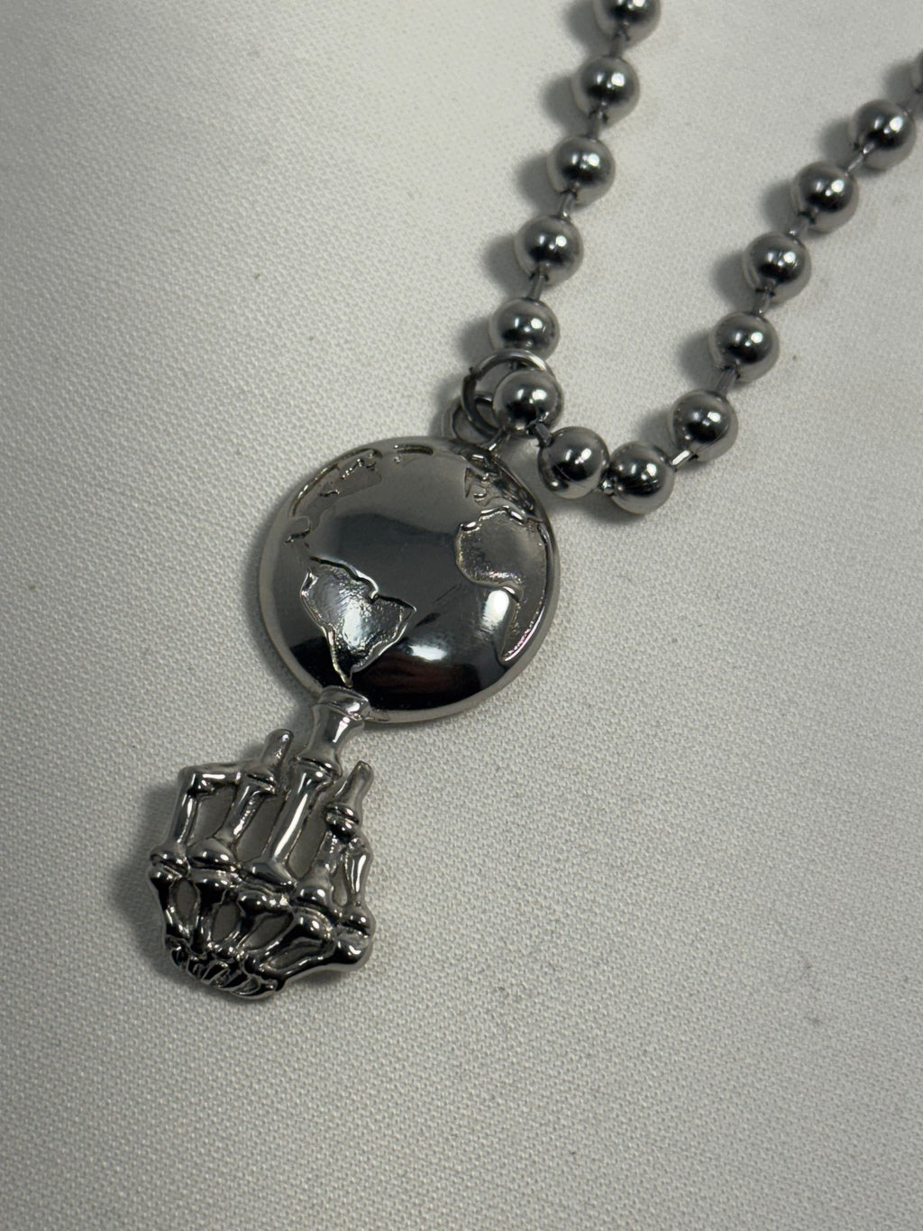 F**k The World  Stainless Steel Chain