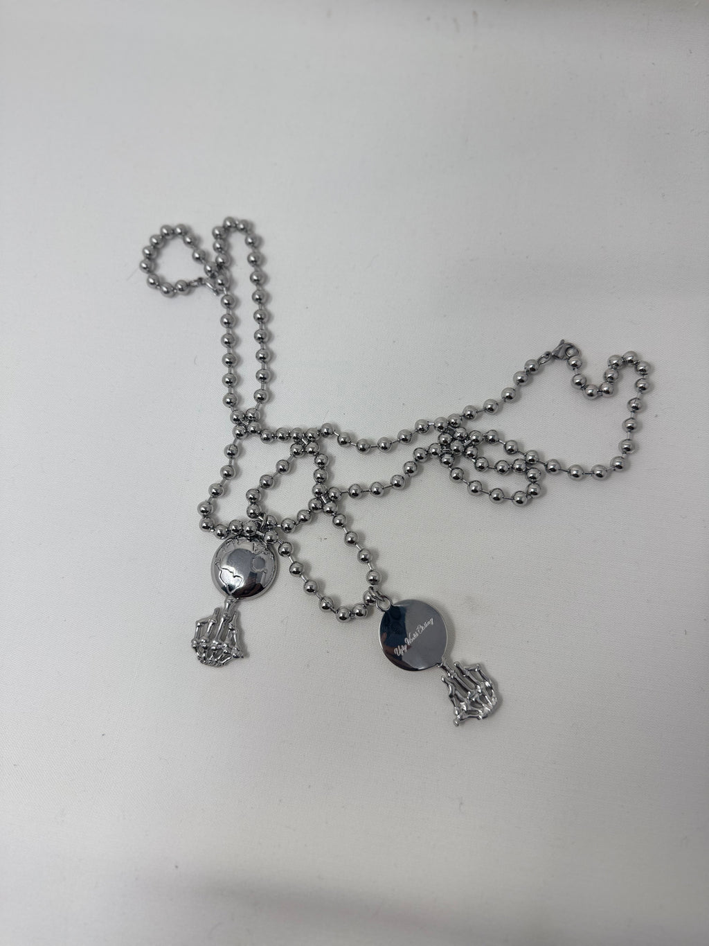 F**k The World  Stainless Steel Chain