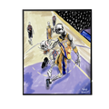 Kobe dunking Print