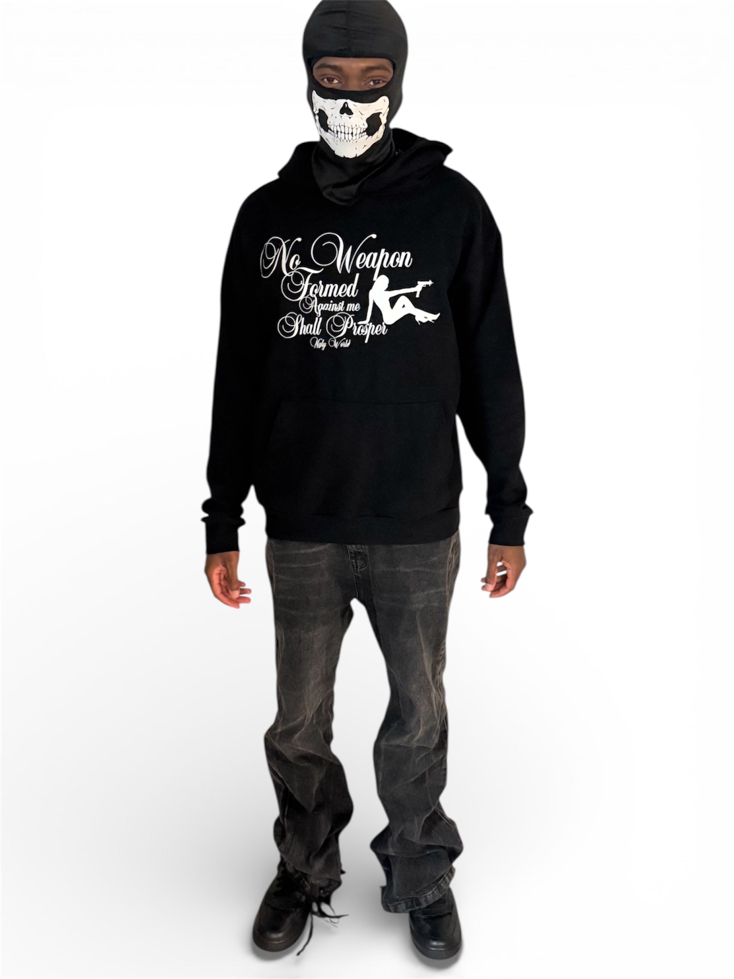 Ugly World No Weapon Formed Against Me Shall Prosper Hoodie