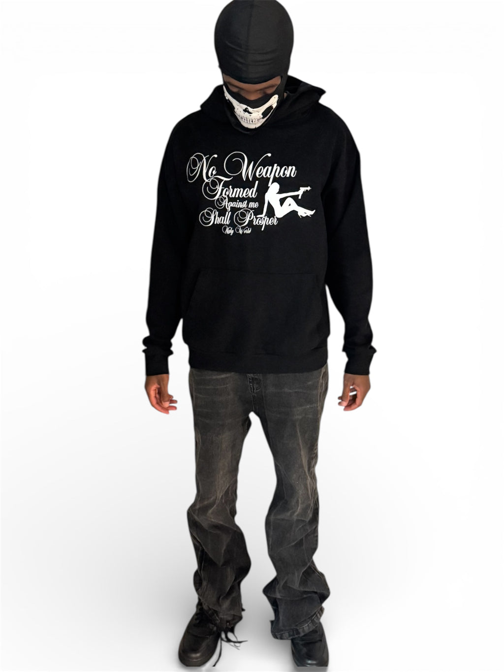 Ugly World No Weapon Formed Against Me Shall Prosper Hoodie