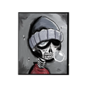 Xbox skeleton Skater Kid Print