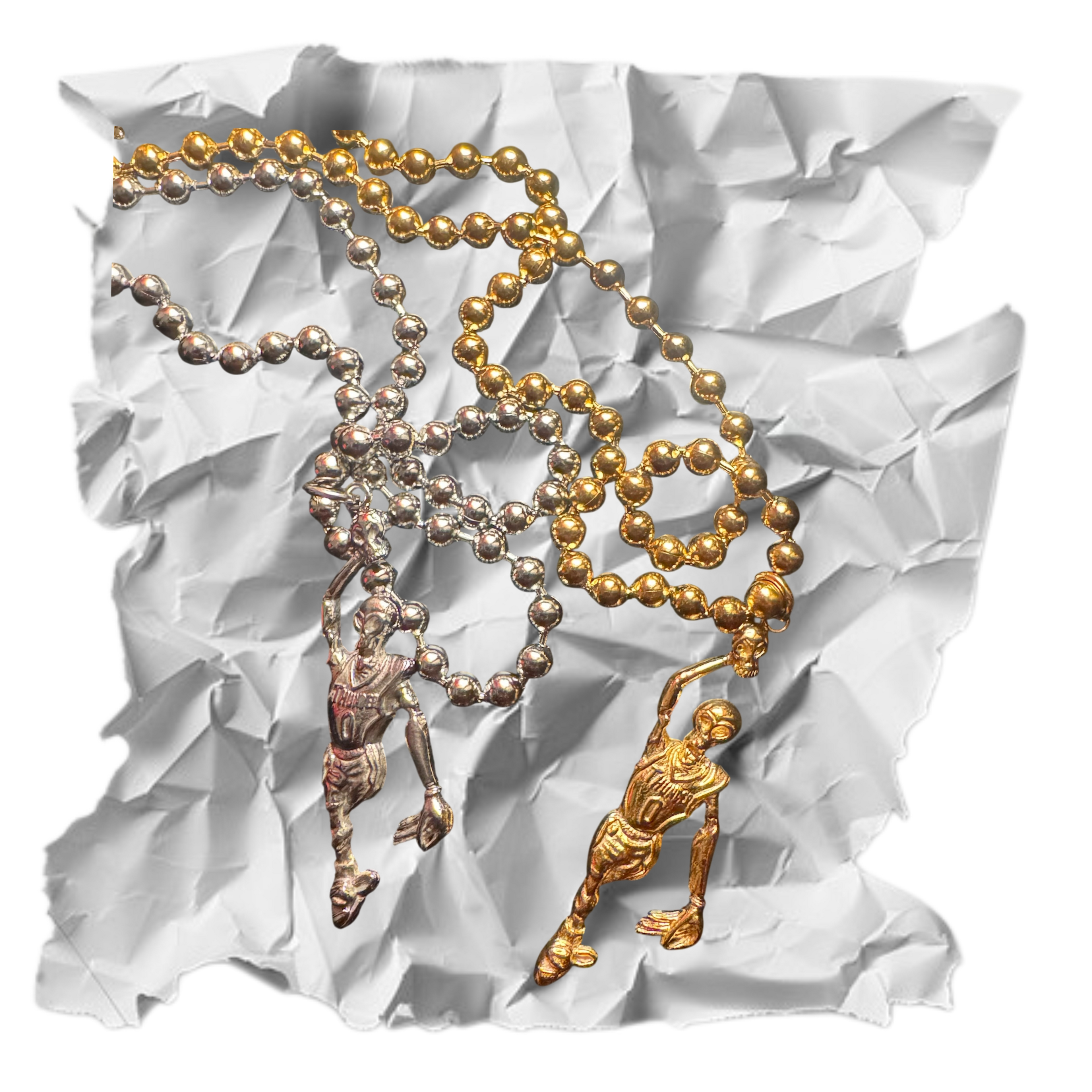 Skeleton dunking Stainless Steel Chain