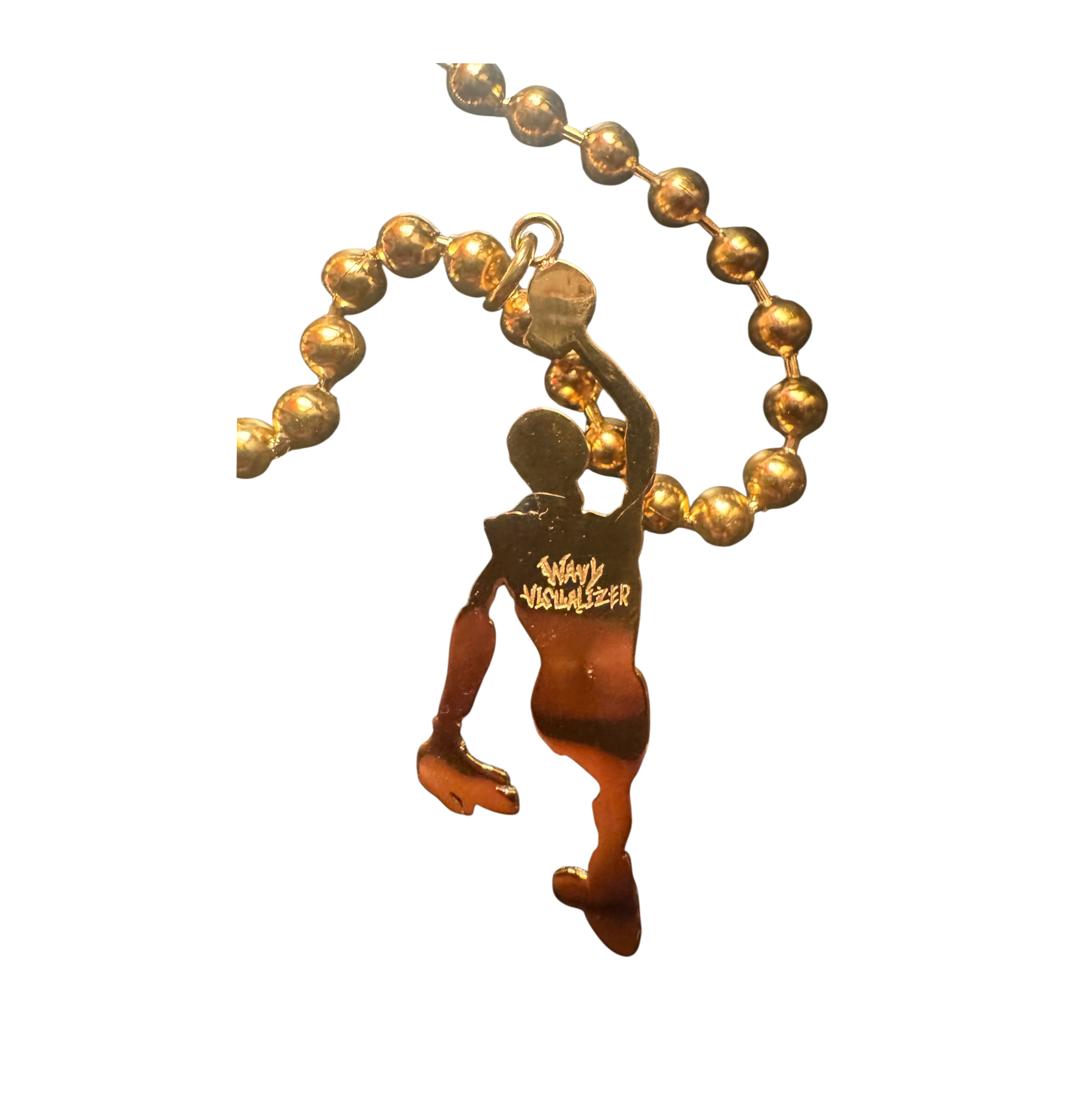 Russell Westbrook Skeleton dunking Stainless Steel Chain